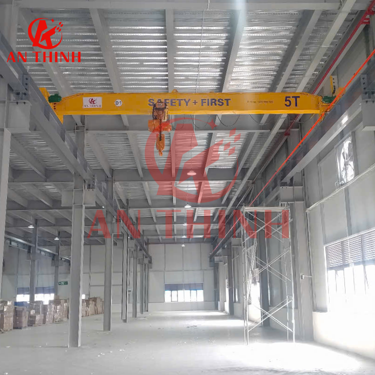 Cầu trục 5 tấn dầm đơn