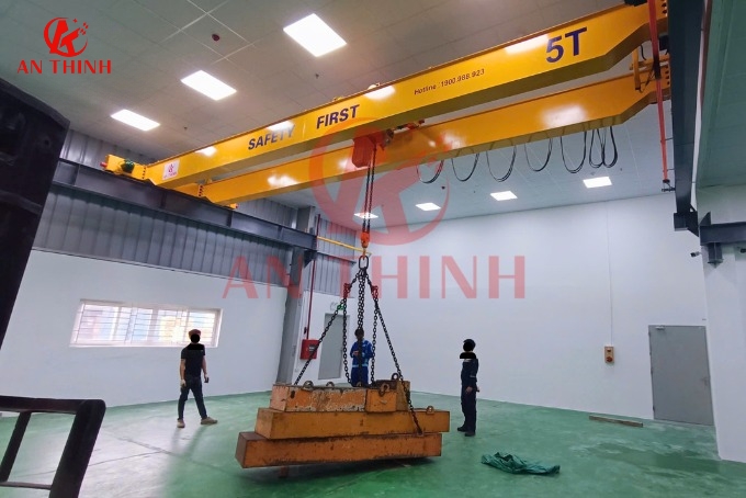 Quy trình lắp đặt cầu trục dầm đôi