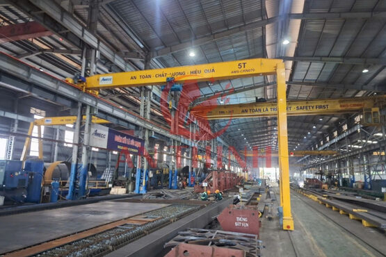 So sánh hiệu quả giữa cổng trục cố định và cổng trục di động