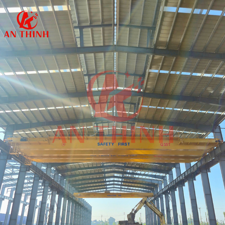 Cầu trục đầm đôi 35 tấn