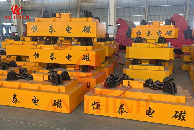 Mâm từ dùng cho cầu trục là gì ?