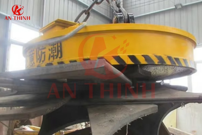 Ưu điểm khi sử dụng mâm từ cho cầu trục