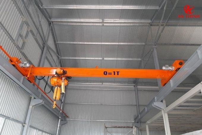 Phân loại thiết bị cầu trục 1 tấn phổ biến trong công nghiệp