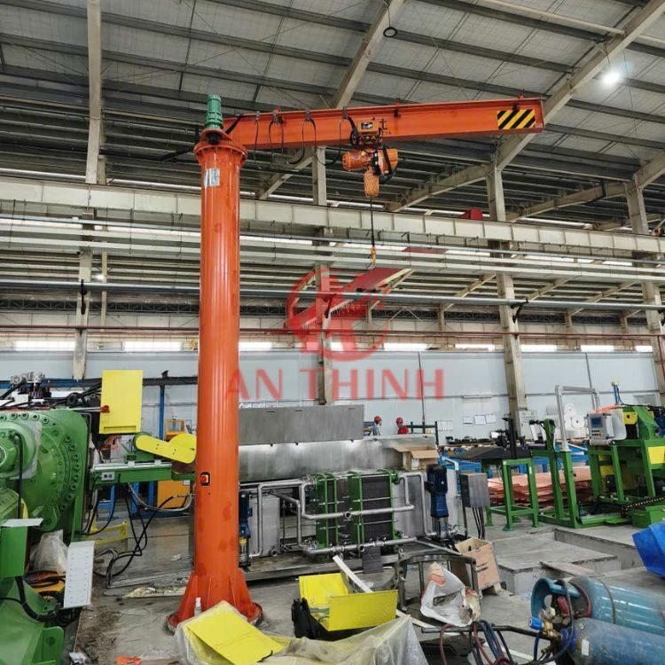 Nghiệm Thu Dự Án Cầu Trục Xoay 1 Tấn Tại Bắc Ninh