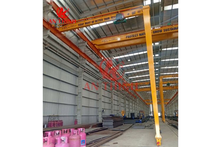 Hạnh mục lắp đặt bán cổng trục 5T