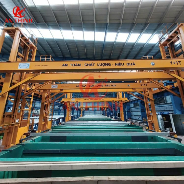 Dự Án Cầu Trục Dầm Đôi 1+1T