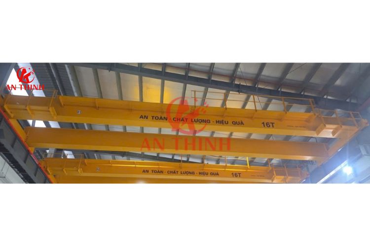 Cận cảnh dự án cầu trục 16 tấn